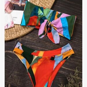 Colorful Abstract Bikini Set